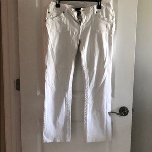Calvin Klein White Bootcut Jeans